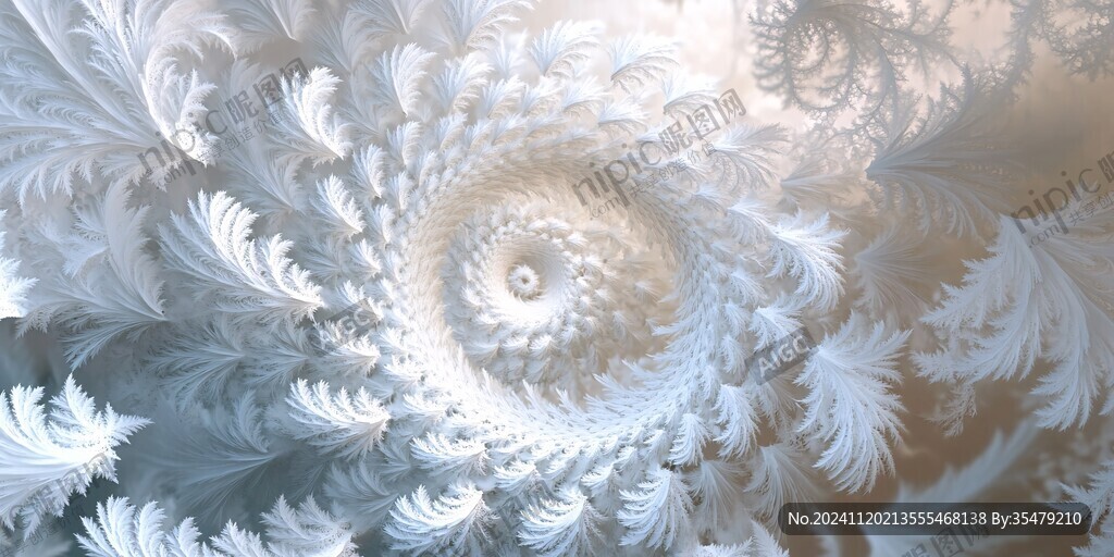 旋轉(zhuǎn)花紋絢麗幻彩簡潔