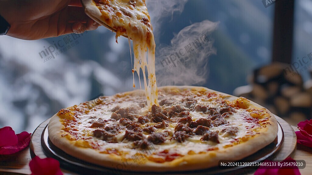 牛肉披薩披薩西點