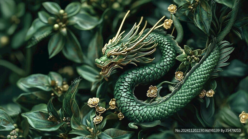 掐絲金龍