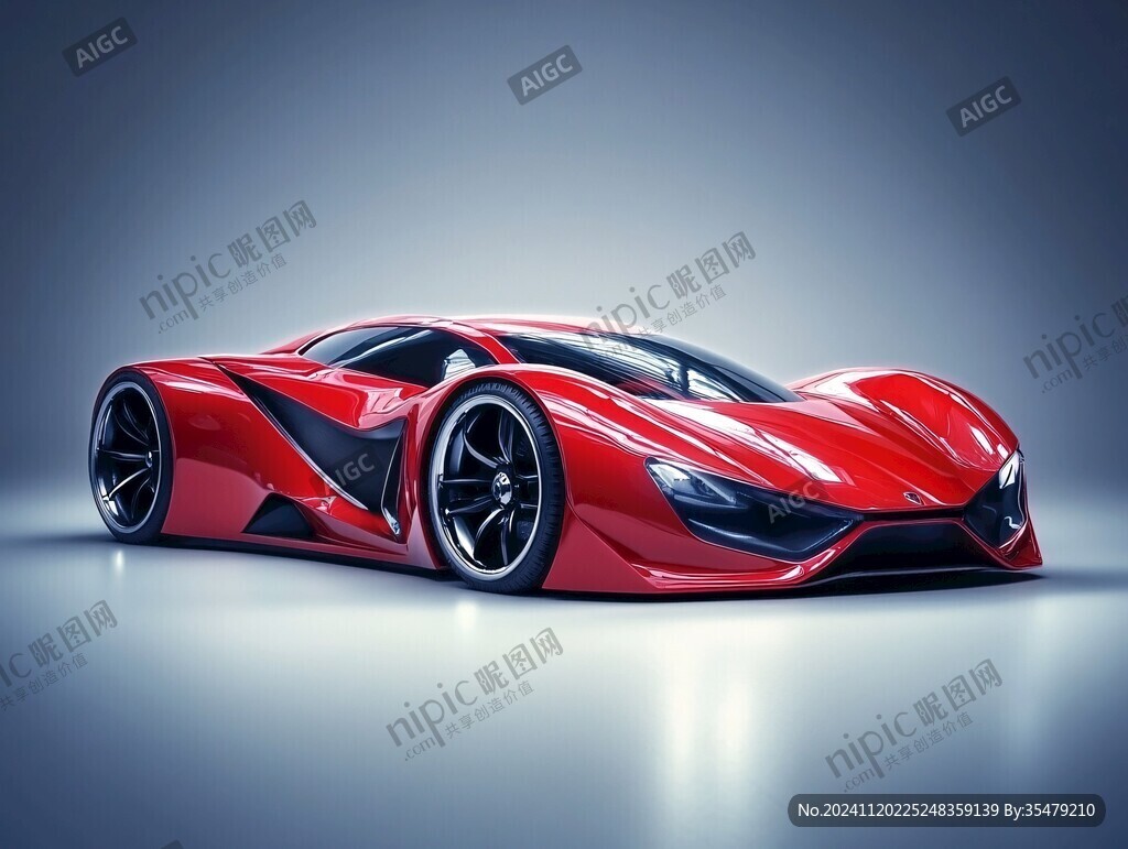 暗紅車身高清