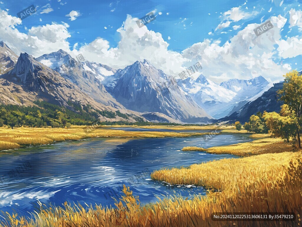 寬屏風景畫