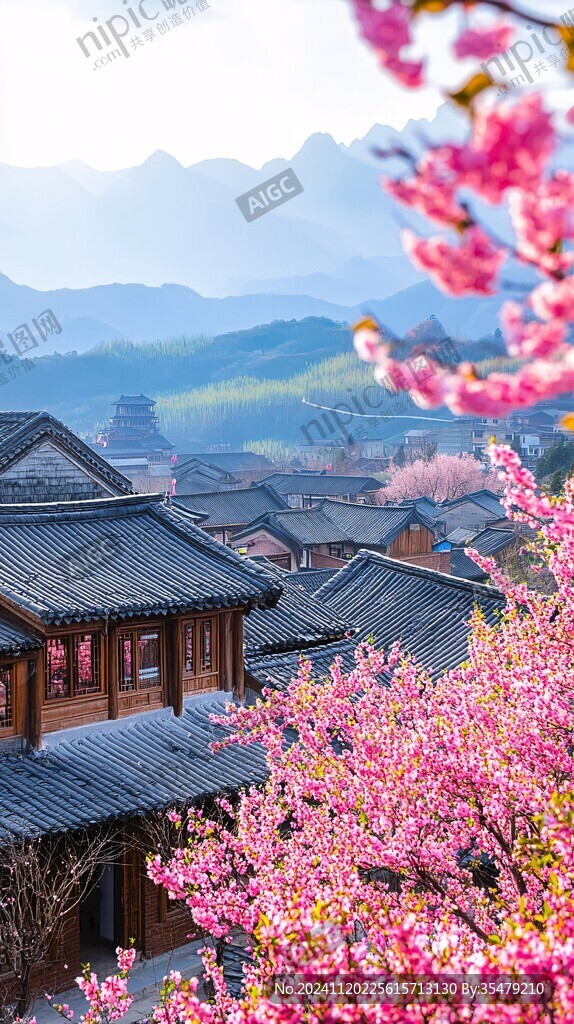 桃花小鎮(zhèn)