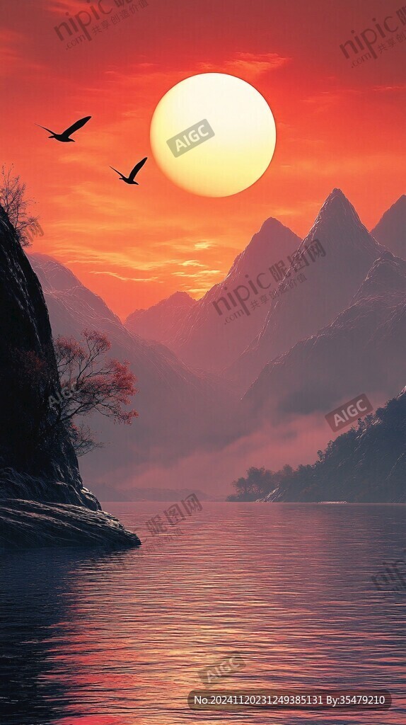 高清旭日東升