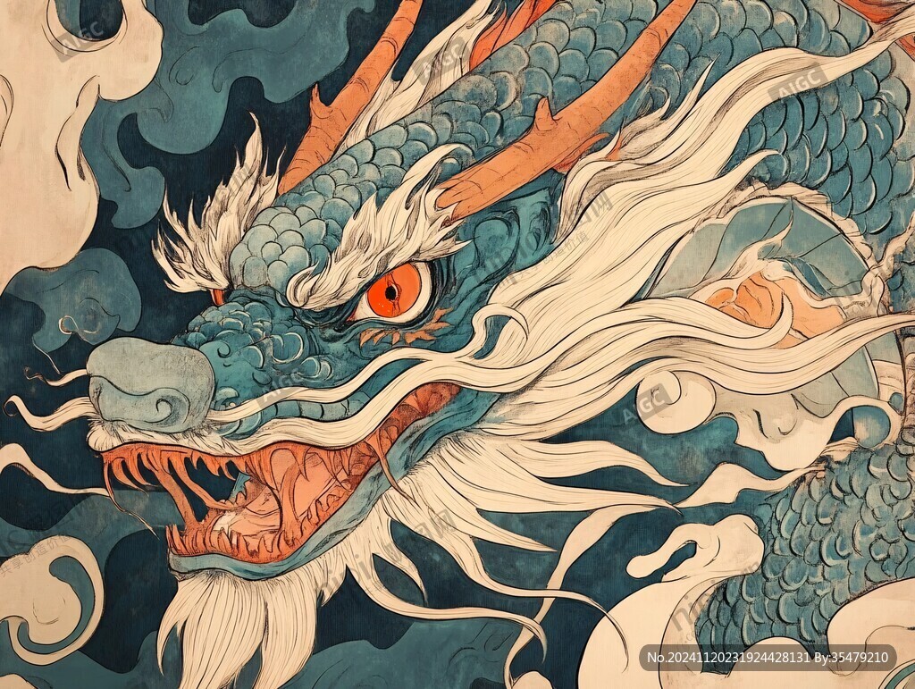 龍包裝插畫
