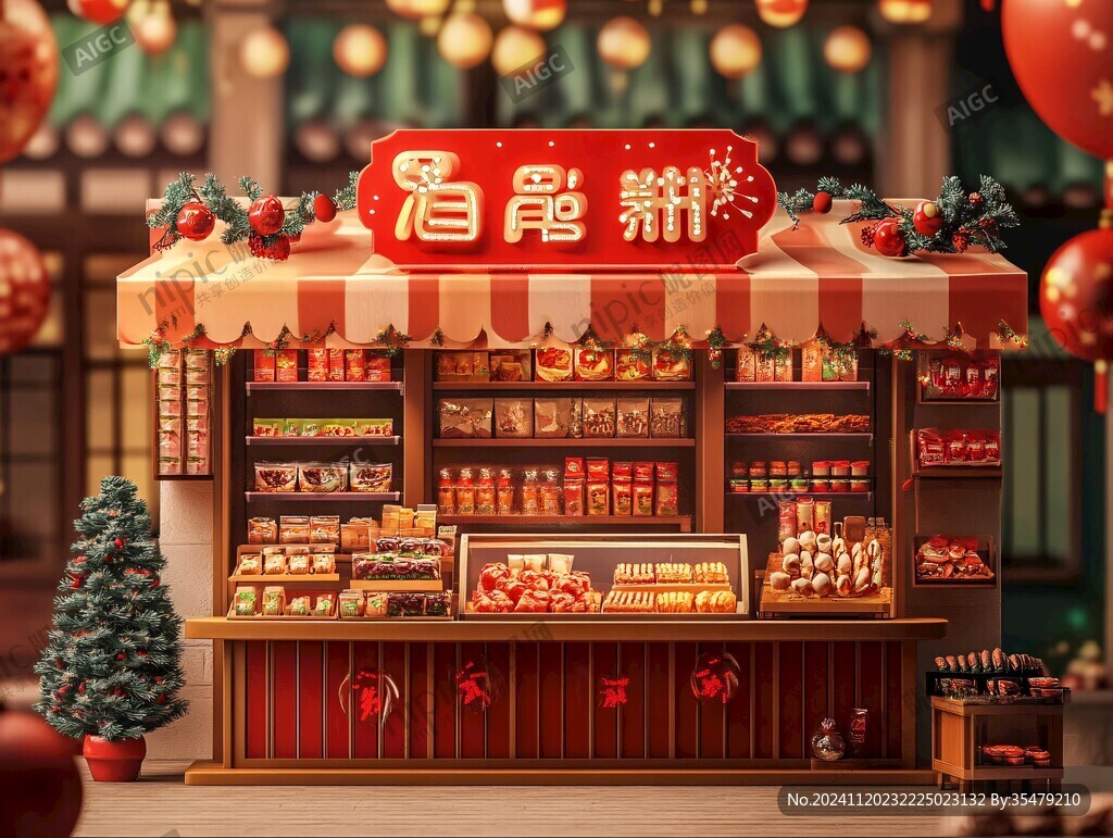 元宵超市美陳