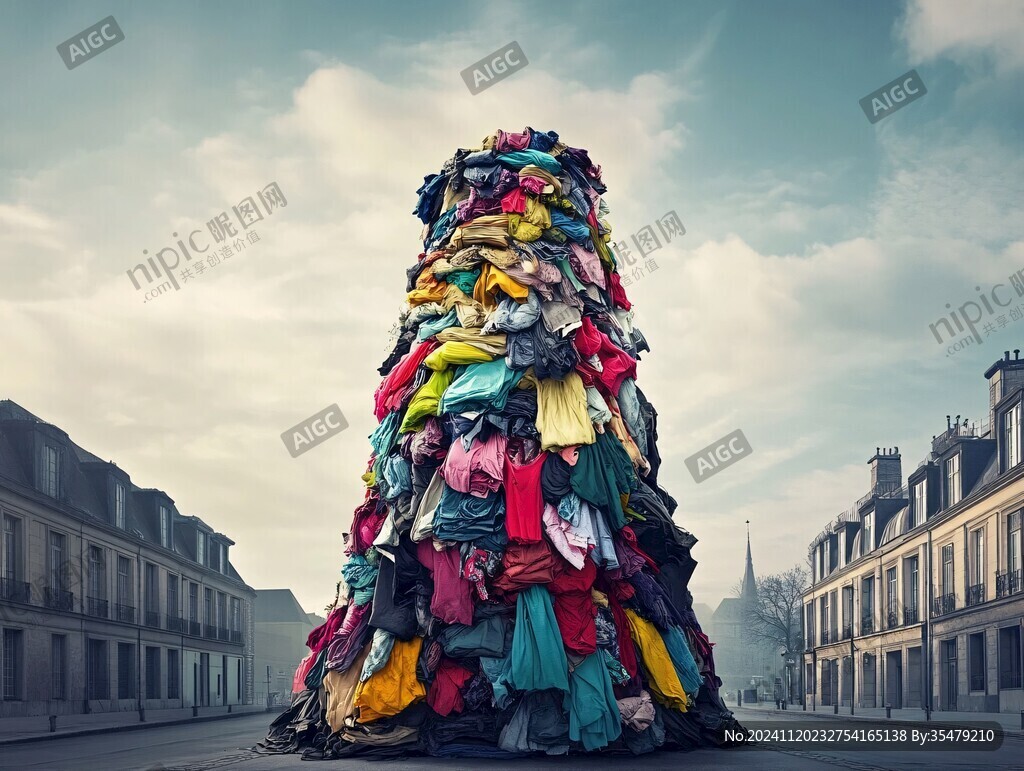 廢棄的衣服