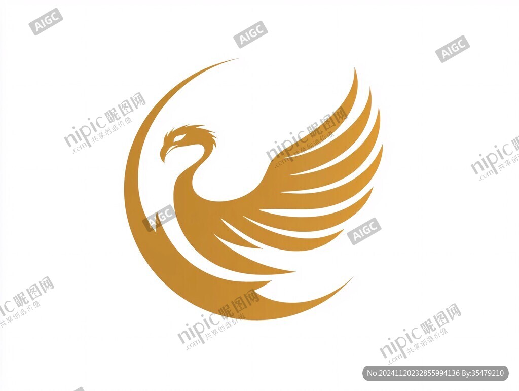 銅飛鳥logo標志