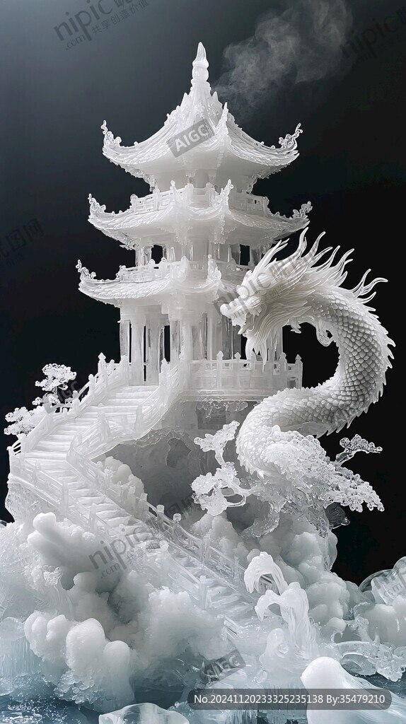 高清唯美雙龍戲珠
