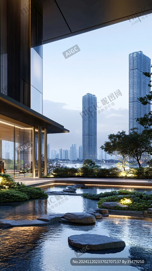 無邊際水景