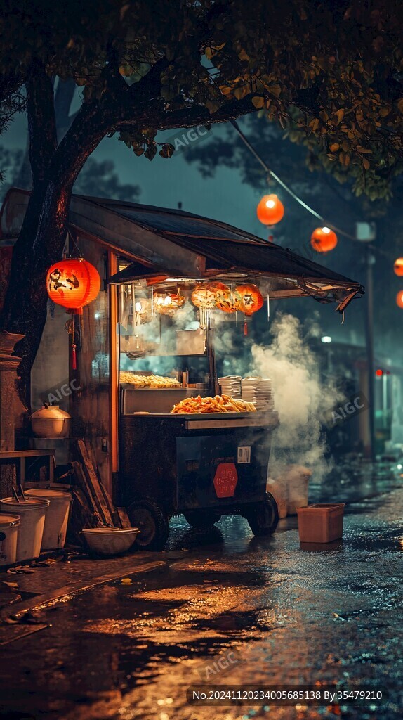 夜間小吃攤