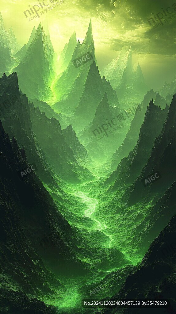 唯美奇幻大山