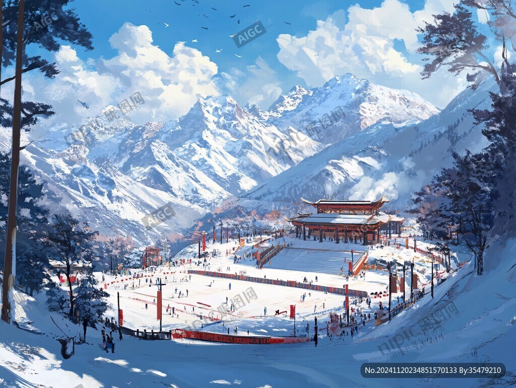 古風(fēng)滑雪