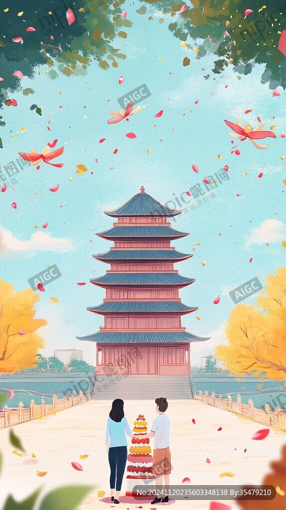 雷峰塔插畫