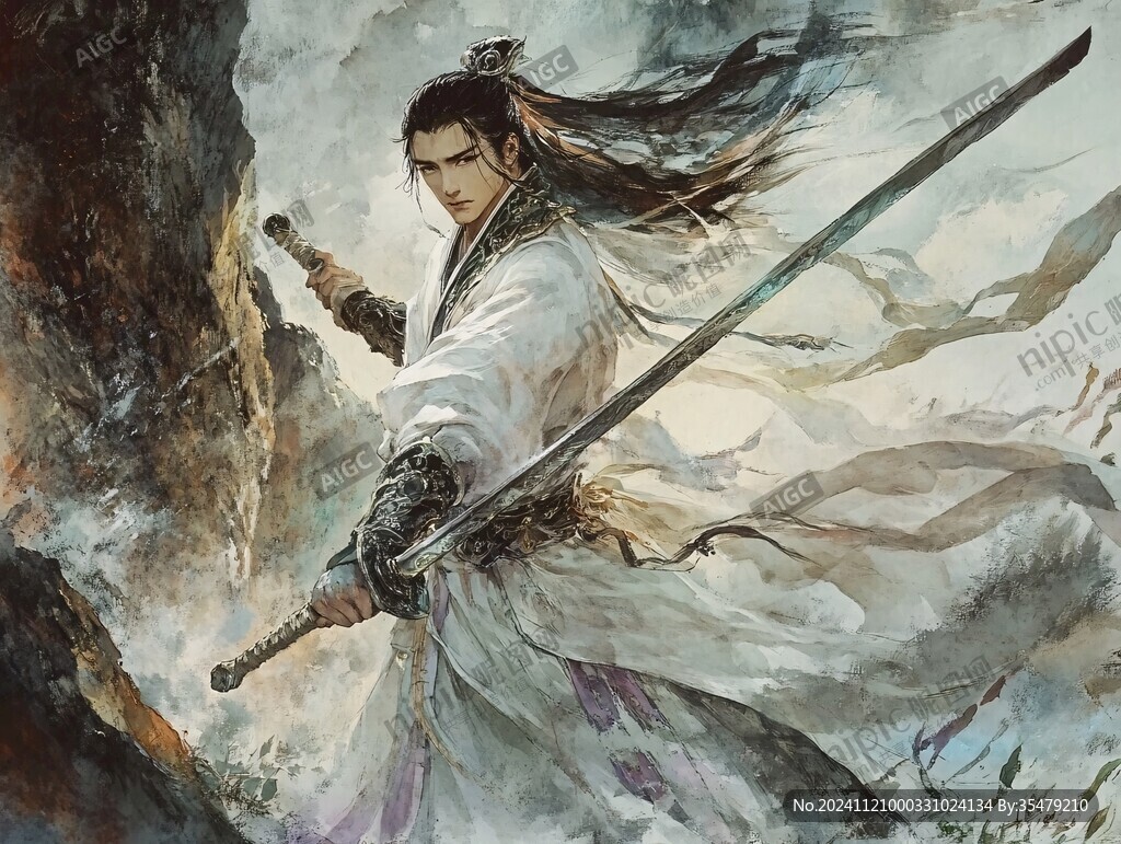武俠封面插畫