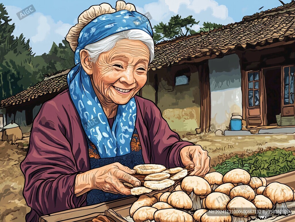 人物插畫土特產