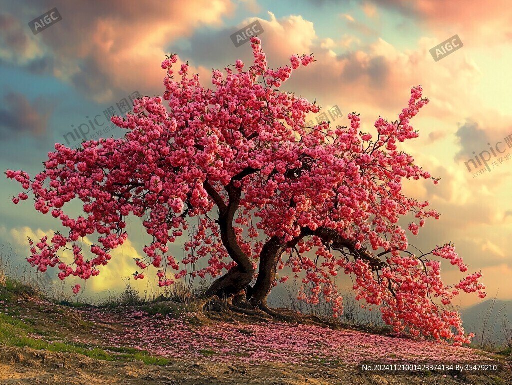一棵桃花樹