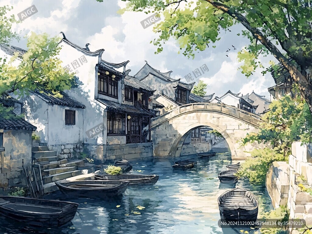唯美浪漫江南水鄉(xiāng)風(fēng)情