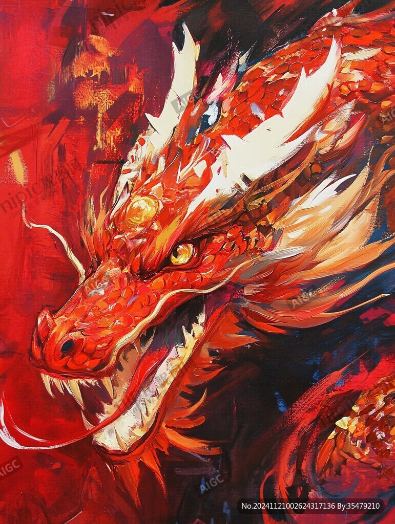 插畫龍年插畫