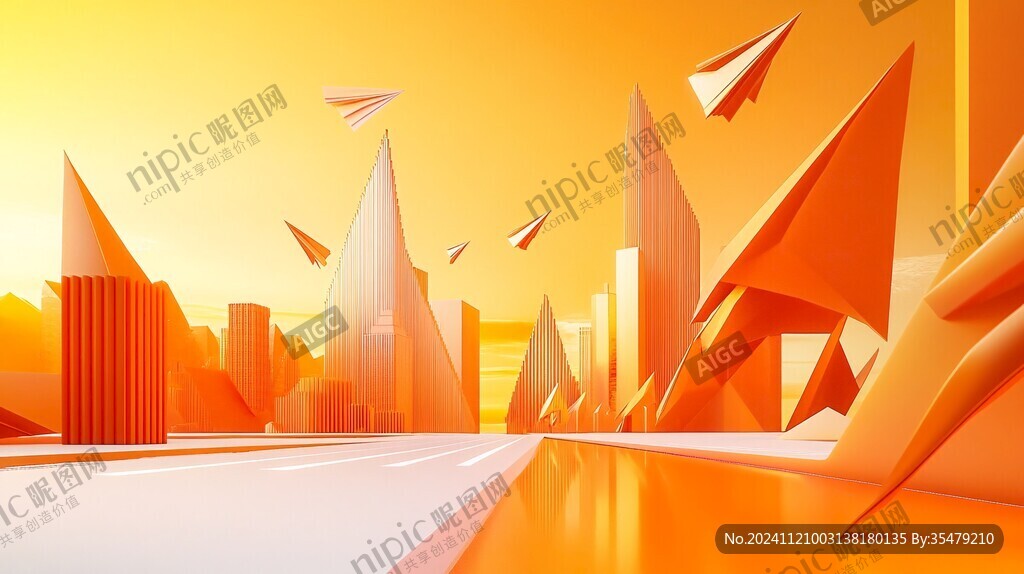 橙色科技城市