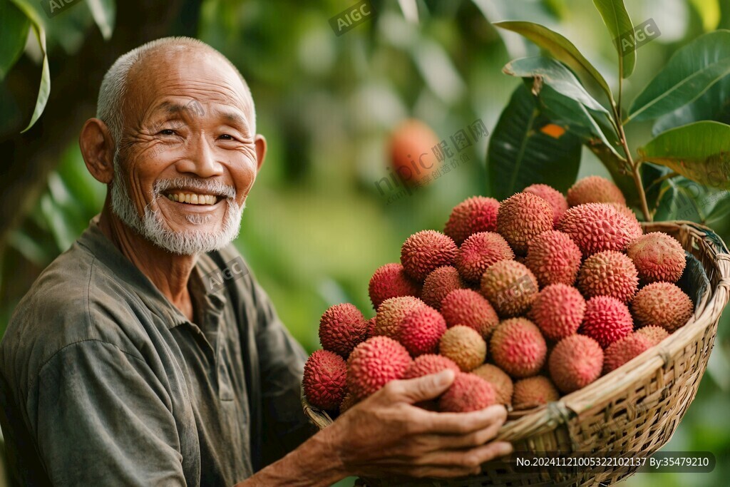 荔枝豐收了