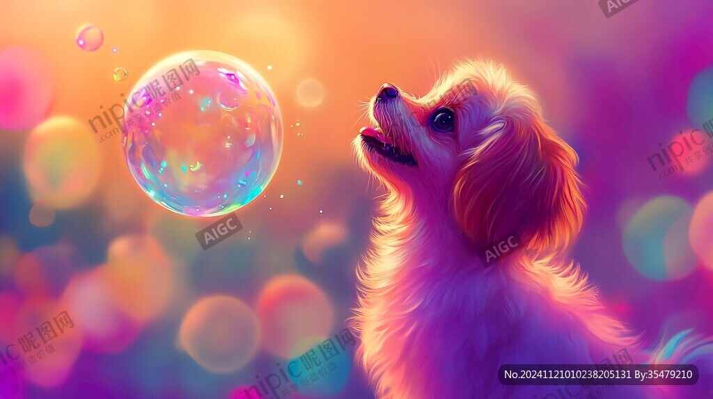 貴賓犬插畫