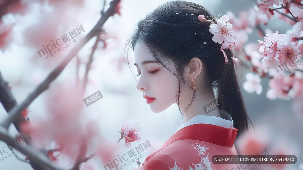 桃花少女
