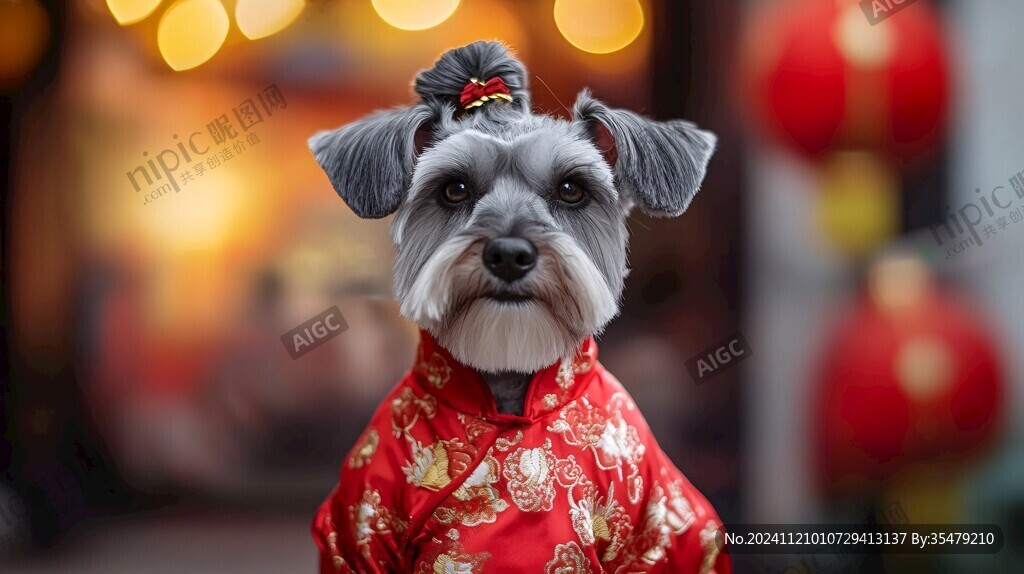 寵物狗拜年