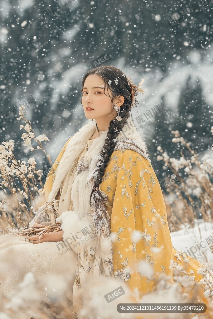 古裝漢韻冬雪