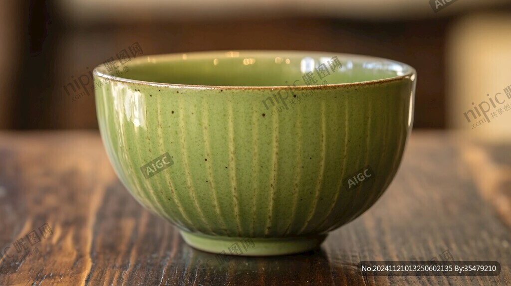 綠釉茶杯