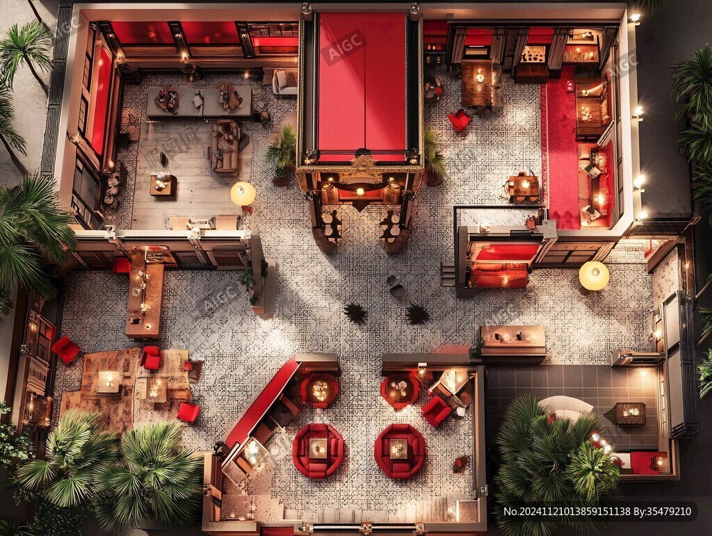 火鍋店3d源文件下載