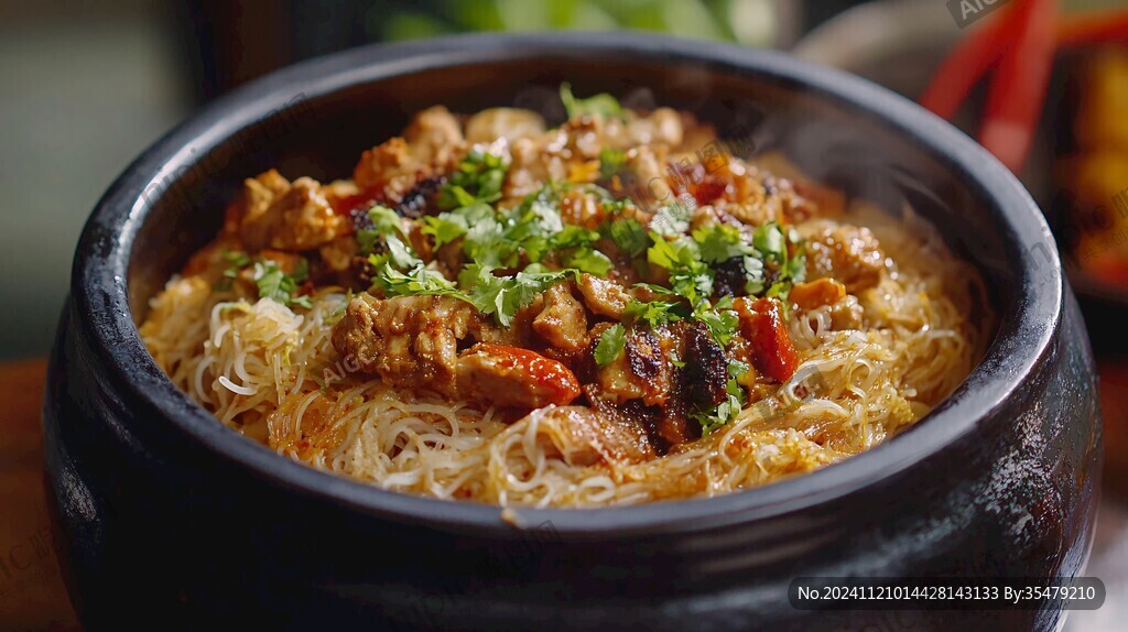 砂煲肉沫粉條