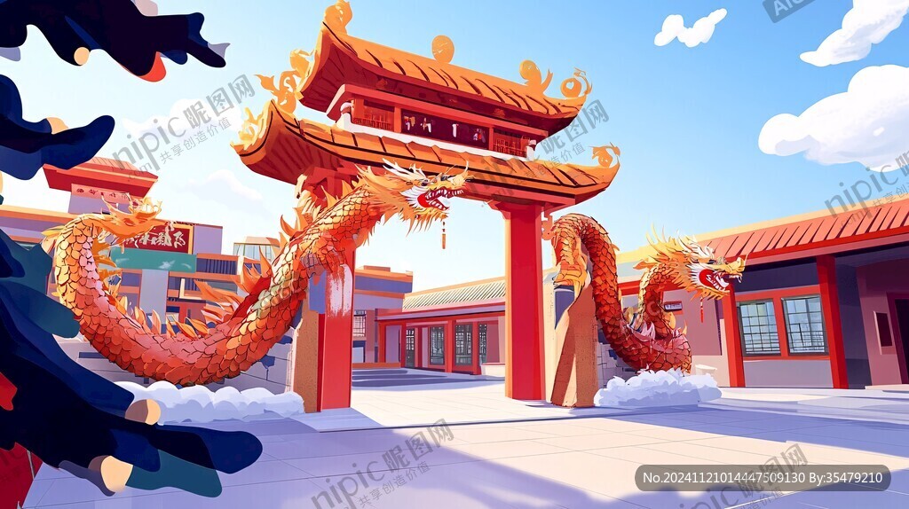 太廟插畫