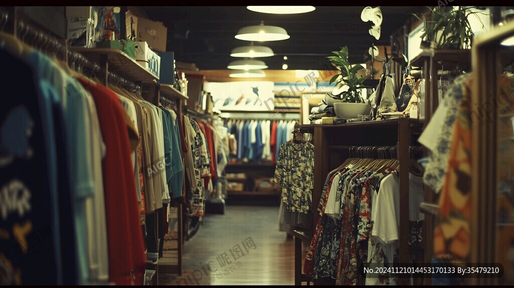 戶外服裝店內(nèi)景實(shí)拍
