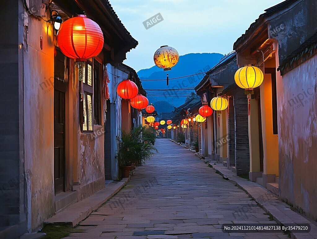 紅燈籠巷道