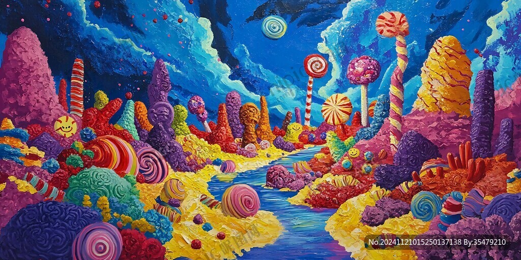 夢幻立體畫