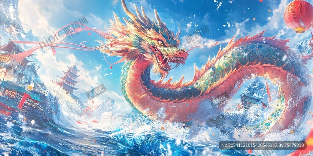 龍年插畫合集