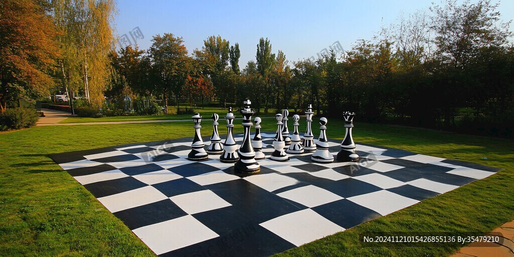 室外象棋盤