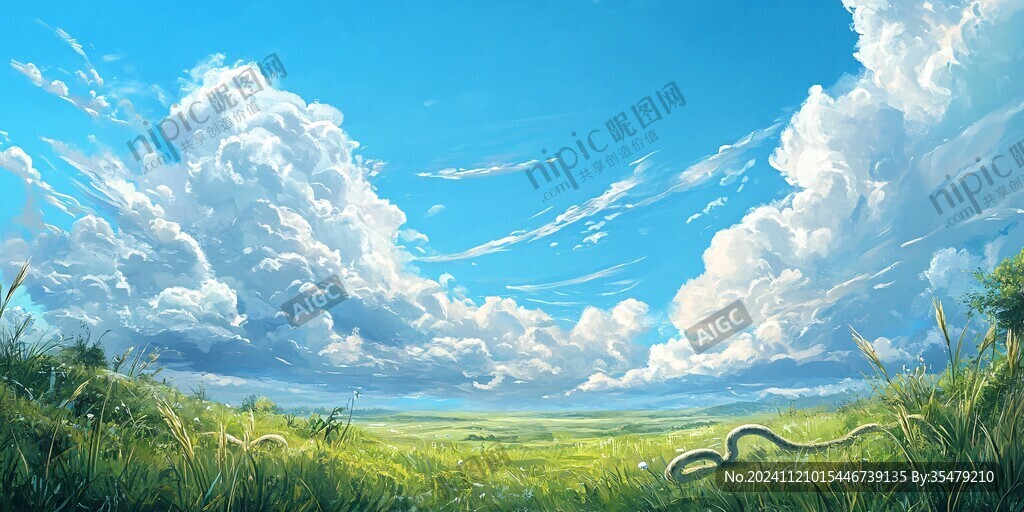 動漫風(fēng)格白云