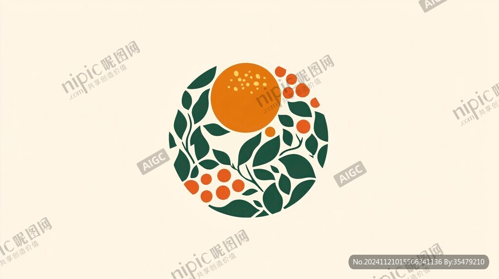柑橘logo設(shè)計(jì)