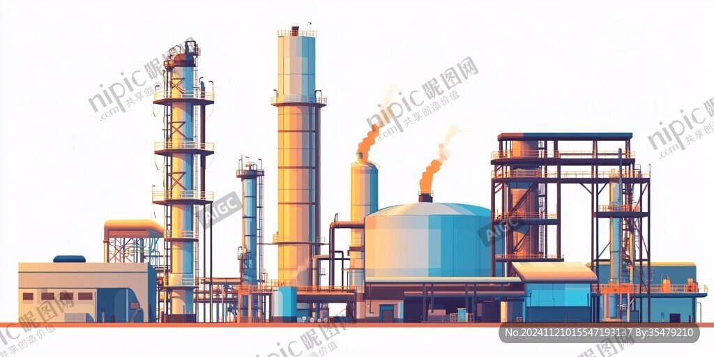 化工廠素材