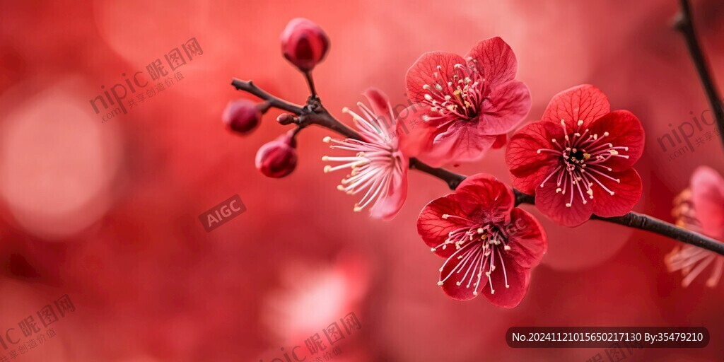 唯美桃花高清壁紙