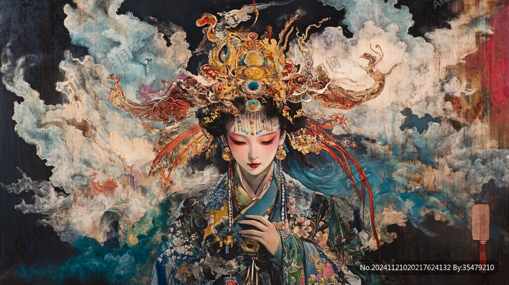 插畫武旦