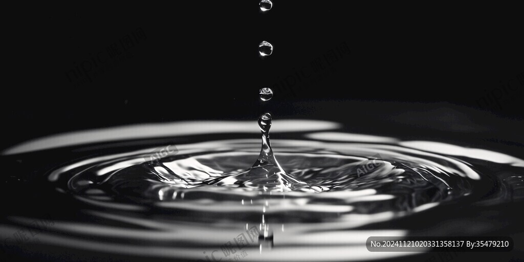 滴水瞬間