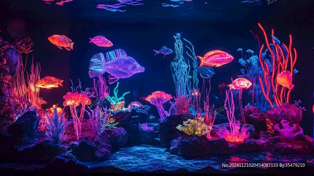 海底生物花燈