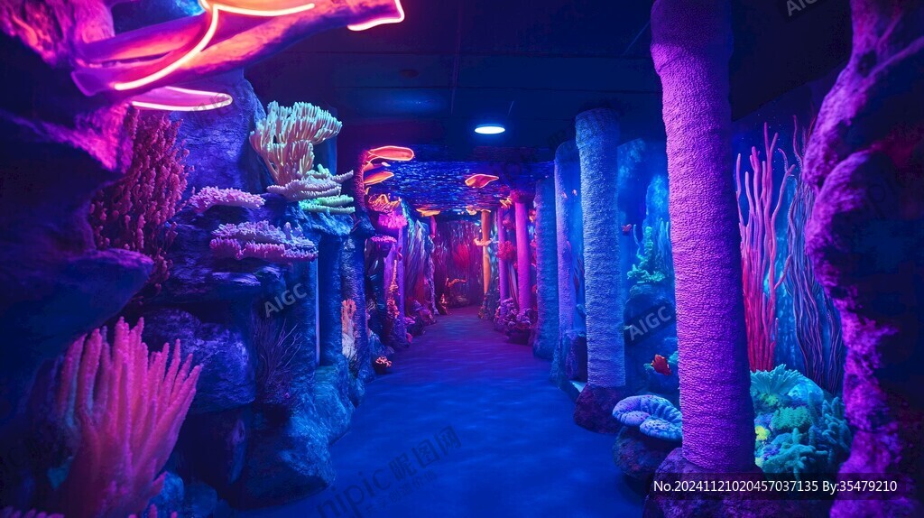 海洋館隧道