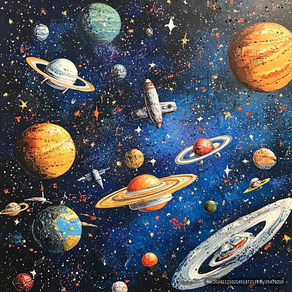 3d畫宇宙