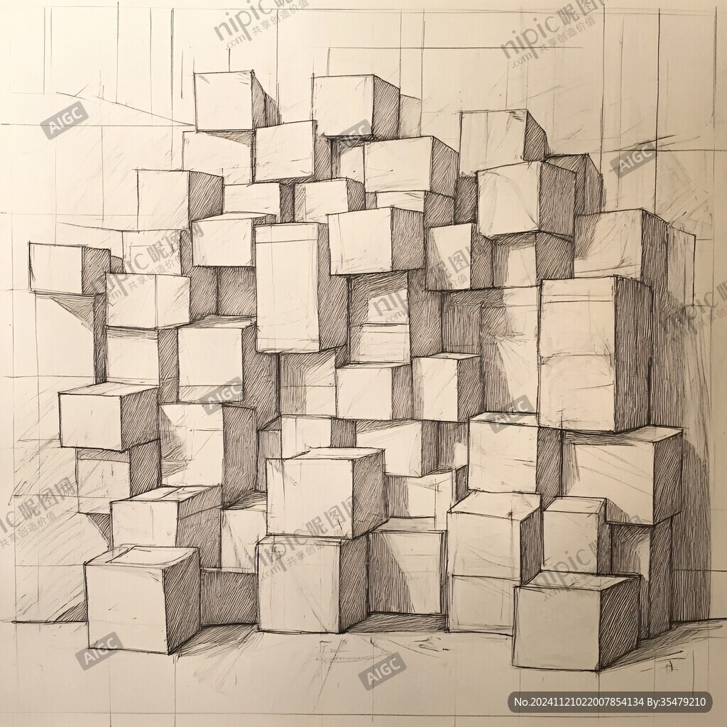 米立方素描