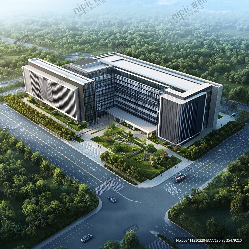 科技企業(yè)鳥瞰圖
