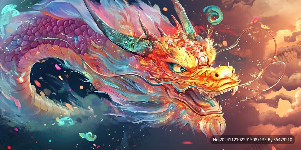 龍年插畫合集