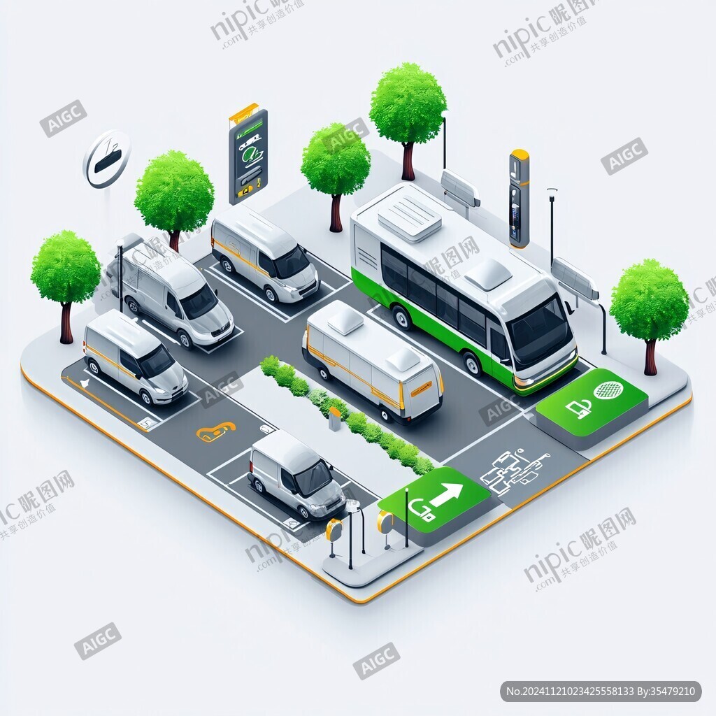 大巴車充電停車場(chǎng)